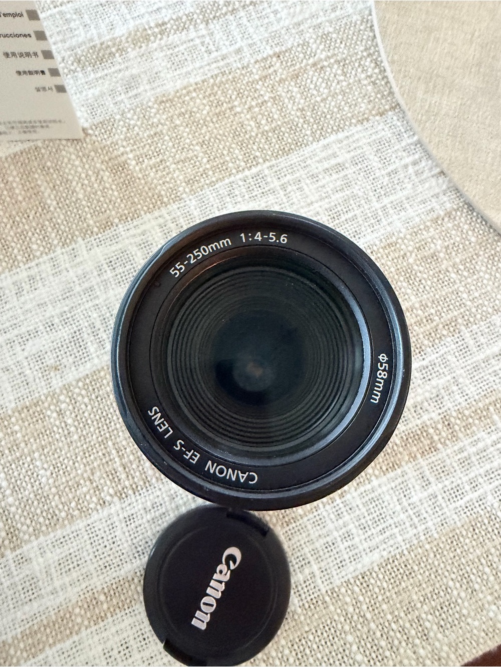 Canon DSLR Camera Kit with Black Body and Black Lenses - Picture 3 of 12